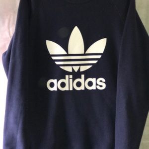 Mesn large adidas crewneck sweater